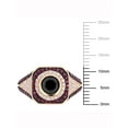 thumbnail image 2 of Everly Women's Ruby and Diamond 10k Rose Gold Ring, 2 of 6