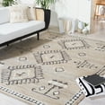 thumbnail image 2 of SAFAVIEH Kilim Lisette Tribal Area Rug, Grey/Black, 7' x 7' Square, 2 of 8