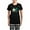 With Checker Pant, variant on CafePress - Garlic &Amp; Gaelic Women's Dark Pajamas - Women's Short Sleeve Print T-Shirt and Pants Dark Cotton Pajama Set
