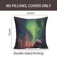 thumbnail image 2 of LALILO Throw Pillow Covers Beautiful Night Picture Multicolored Cushion Cover 18" x 18", 2 Pack, 2 of 6