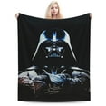 thumbnail image 2 of Ultra-Soft Micro Fleece Warm Darth Vader Blanket Throw Fluffy Fleece Blanket Decorative Quilt Four Seasons Lightweight For Couch Sofa Travel Camping Office 40"X30", 2 of 7