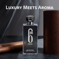 thumbnail image 2 of 6 PM Ebony Cologne for Men, Bergamot, Lavandin, Muguet, Orange Blossom, Amber &Vanilla Long-Lasting Scent Perfume for Men,3.4 oz, 2 of 3