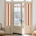 thumbnail image 2 of Orange White Ombre Window Privacy Film, Farmhouse Country Minimalist Art Static Cling UV Sun Blocking Heat Control Window Tint Day and Night, Non-Adhesive One Way Windows Privacy Cover 17.7''x78.7'', 2 of 7