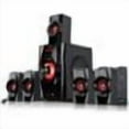 thumbnail image 2 of befree sound 5.1 channel surround sound bluetooth speaker system- red, 2 of 2