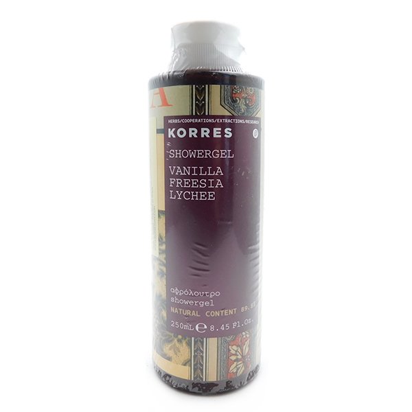 Korres Vanilla Shower Gel 8.45 Fl Oz.