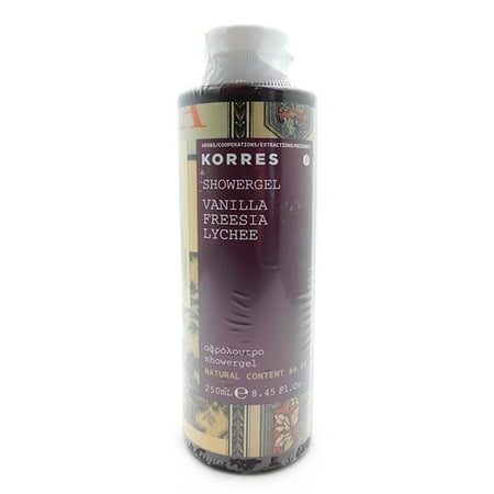 Korres Vanilla Shower Gel 8.45 Fl Oz. (Best Korres Shower Gel)