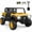 Yellow, variant on East doll 24V Ride on Dump Truck, Licensed Caterpillar 24 Volt Ride on Toy for Big Kids, 24V Power Ride Ons, 400W Powerful Wheels for Boys Girls, 2 Seater Ride on UTV Car, Aged 3-8Y, Yellow