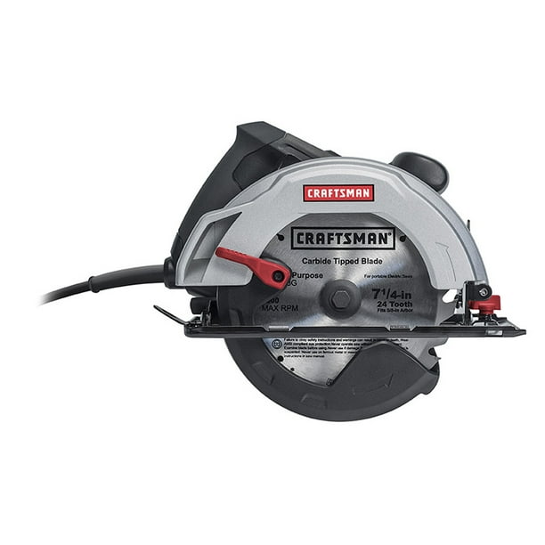 Craftsman Circular Saw 71/4 inch 12 amp Corded Electric 12 Amp 5500