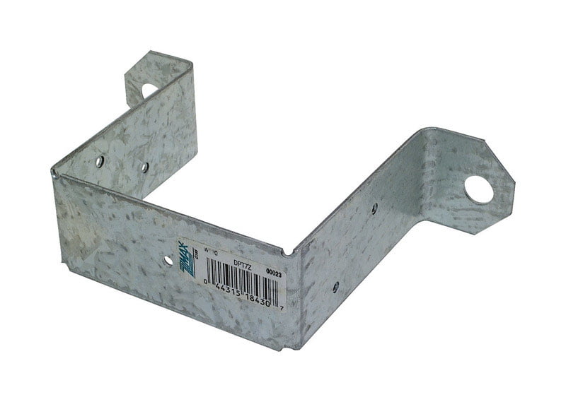 Simpson Strong-Tie DPT7Z Zmax 6.31 In. H X 1.5 In. W 14 Ga. Steel Deck Post Tie