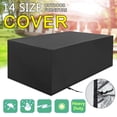 thumbnail image 4 of Patio Furniture Covers Waterproof Outdoor Couch Sectional Sofa Set Cover Rectangular Table Chairs Cover, 95.2*63.7*39.3inch, 4 of 6