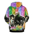 thumbnail image 2 of JoJo's Bizarre Adventure Hoodie 3D Print Pullover Hooded Long Sleeve Sweatshirts Tops Blouse with Pocket for Mens Womens, 2 of 6