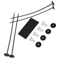 thumbnail image 4 of HEATSHAKING 1Set Electric Cooling Radiator Fan Accessory Kit Black Car Fan Mounting Hardware, 4 of 7
