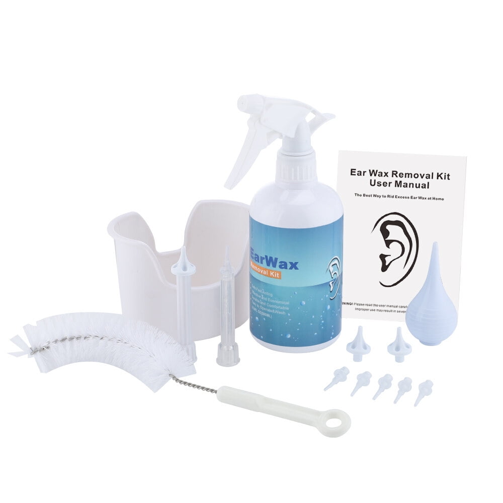Ear Wax Removal Kit, Ear Syringes,Earwax Cleaner System -Ear Wax Washer for Adults & Kids 500ml