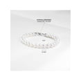 thumbnail image 5 of 925 Sterling Silver White Freshwater Pearl Bracelet for Little Girls 6.5", 5 of 6