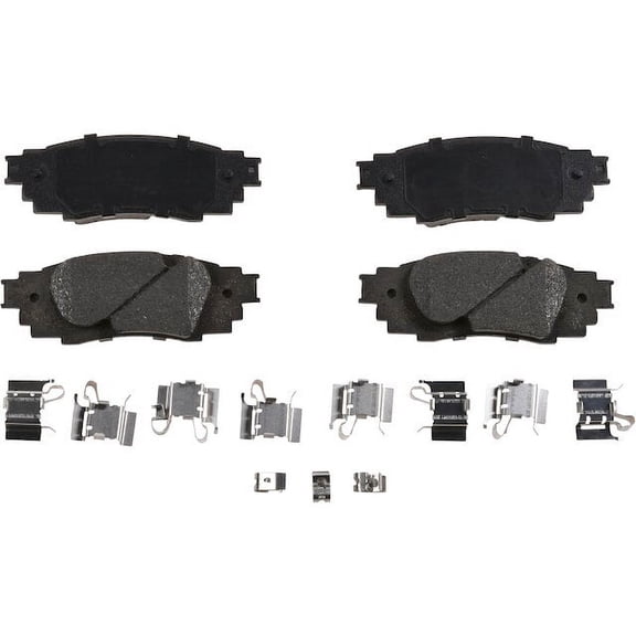 Rear Brake Pad Set - Compatible with 2019 - 2022 Toyota RAV4 2020 2021
