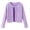 Purple, variant on Cheap Sale Items Girls Shirts Crewneck Tee Shirts Long Sleeve Tshirts Cotton Solid Color Tees for Girls Top for Girls 7-8