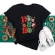 thumbnail image 3 of Camisetas con estampado de Disney para mujer, camisetas negras de Feliz Navidad Kawaii Y2K de los años 90, camisetas de Papá Noel, ropa Harajuku, 3 of 4