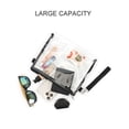 thumbnail image 6 of LAVA Clear Crossbody Purses Stadium Approved Clear Shoulder Bags for Concerts Sports Events (Black), 6 of 10