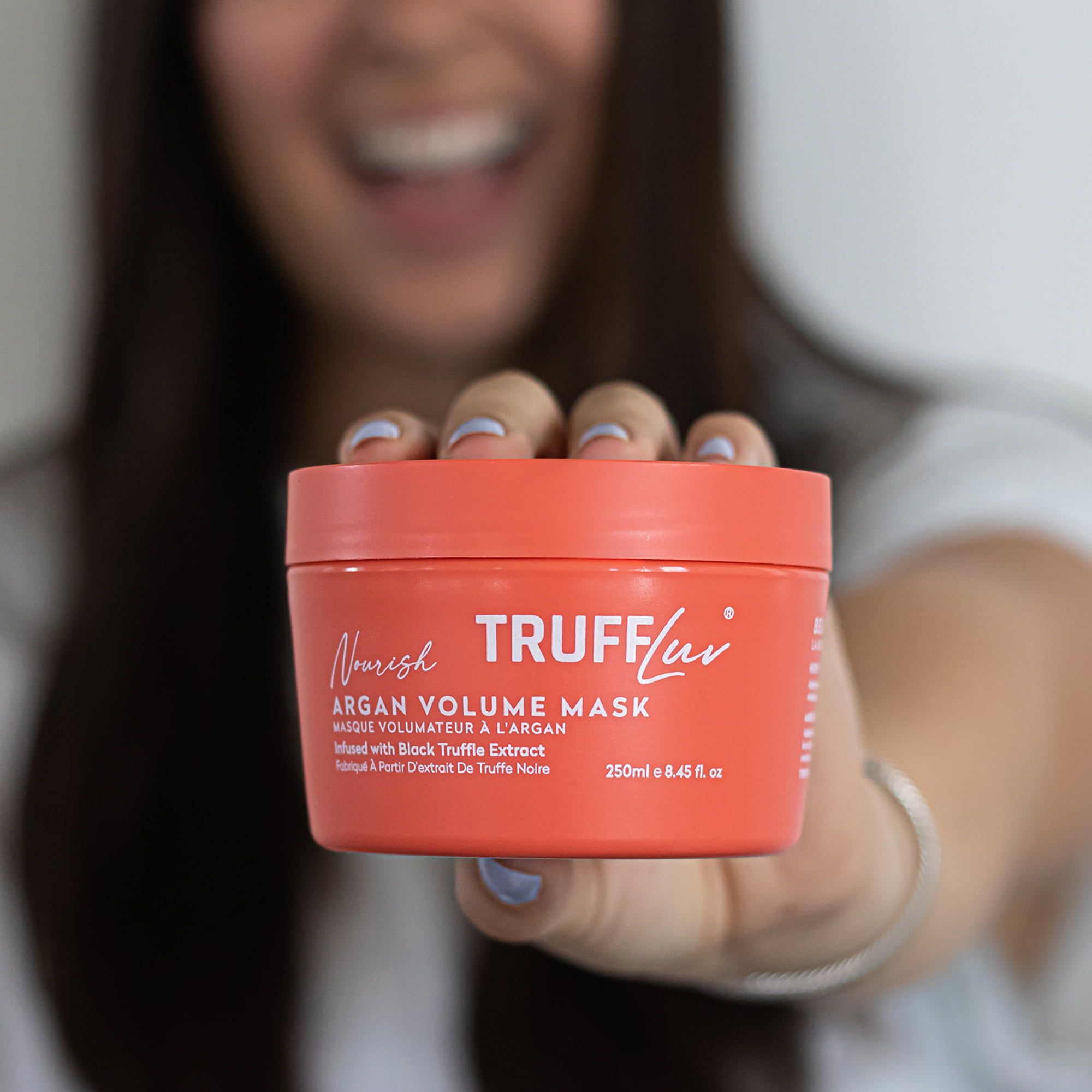 TruffLuv Argan Volume Mask, Volumizing and Hydrating Hair Mask, 8.4 oz