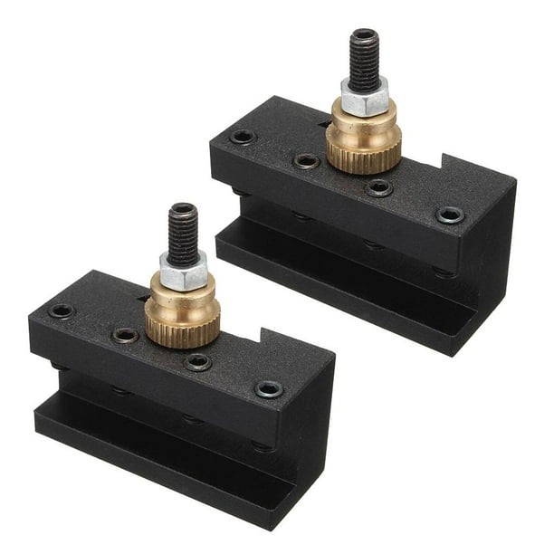 2 uds 1/4 pulgadas-1/2 pulgadas Mini torno soporte de poste de cambio rápido para 2 piezas Cola Poste de cambio rápido de mini torno