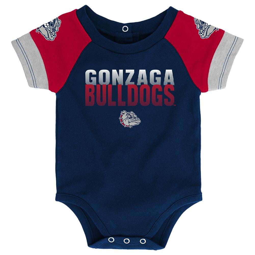 OuterStuff Infant Gonzaga University Bulldogs Creeper Set Baby Snapsuit Set 