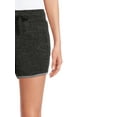 thumbnail image 5 of Athletic Works Women's Athleisure Gym Shorts with Side Slit Hem and Side Pockets, 2-Pack, 5 of 5