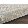 thumbnail image 6 of Nourison Euphoria EUP05 Gray/White/Beige Area Rug - 5' x 5', 6 of 8