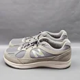 thumbnail image 3 of New Balance 877 Mens Walking Shoes Size 10.5 EEEE Gray Green Suede Sneakers, 3 of 6