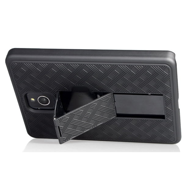 Étui Portefeuille En Cuir Kalibri Pour Blackberry KEY2 LE - Neuf