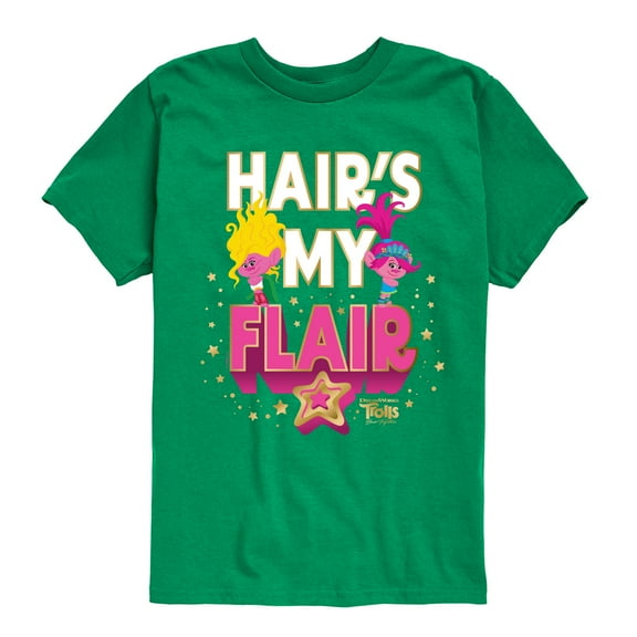 Trolls - Band Together - Hairs My Flair - Toddler and Youth Short Sleeve Graphic T-Shirt
