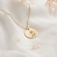thumbnail image 3 of Birth Flower Necklace for Mom - Flower Necklace Personalized - Birth Flower Necklace Gold - Birth Flower Jewelry - Birth Flower Gift, 3 of 11