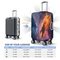 thumbnail image 6 of Lsque Watercolor Sky Dragon Printed Luggage Cover, Travel Luggage Protector,Scratch and Dirt Resistant, Fits 18-32 Inch Luggage - Large, 6 of 9
