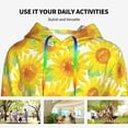 thumbnail image 4 of Honeii Sunflowers2 Pattern Womens Oversized Hoodies Long Sleeve Sweatshirts Pullover Fall Outfits with Pocket-XX-Large, 4 of 7