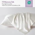 thumbnail image 4 of 19 Momme Silk Pillowcase - Green, 4 of 9