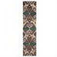 thumbnail image 3 of Traditional Rug - Wyndham Wool Pile -Ivory/Multi-Color:Ivory/Multi,Design:Traditional,Shape:Runner,Size:9'L x 2'3" W, 3 of 5