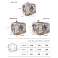 thumbnail image 2 of Purple Lavender Toaster Cover 2 Slice, Small Kitchen Appliance Covers, Spring Floral Daisy Butterfly Leaves Beige Toaster Oven Cover with Loop, Bread Machine Cover Polyester Dust Cover Protection, 2 of 4