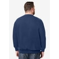 thumbnail image 4 of KingSize Men's Big & Tall Fleece Crewneck Sweatshirt, 4 of 5
