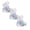 Clear-3PCS, variant on 1 Roll Silicone Seal Strip,9.84 Ft Silicone Weather Seal Strip,0.98 Inch Wide Door Weather Stripping Door Strip, Door Window Self Adhesive Seal Bottom Stopper Tape,Bottom Draft Stopper,Clear