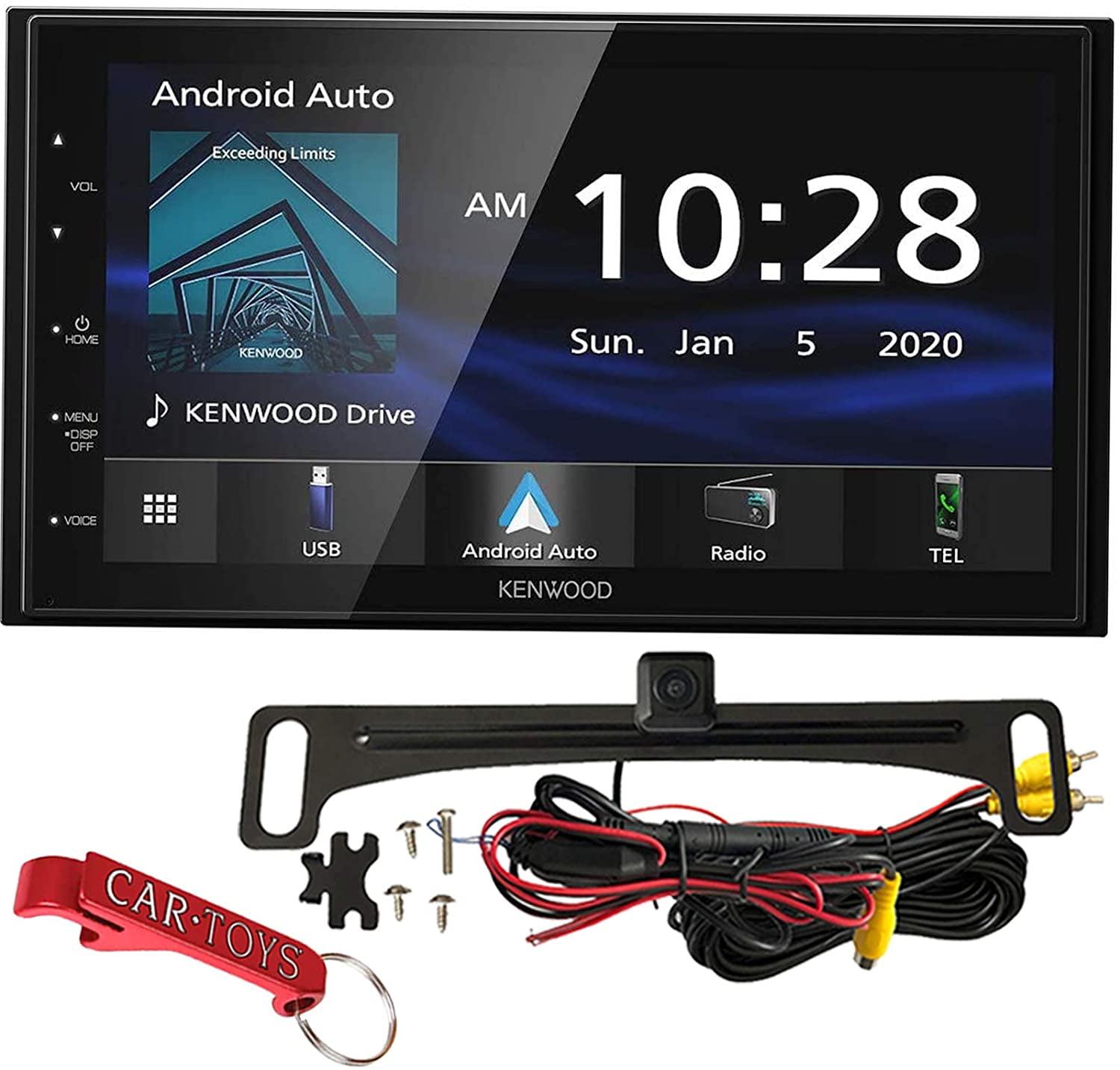 Kenwood DMX4707S 6.8" Multimedia Receiver Safe Driver
