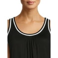 thumbnail image 4 of Secret Treasures Women's and Women's Plus Sleep Knit Sleeveless Midi Lounger Dress, 4 of 5