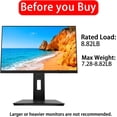thumbnail image 2 of 2026 Ergonomic VESA Monitor Stand with 150mm Spring Height Adjustment, Tool- Base for 26-32 Inch Monitors, 2 of 7