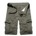 thumbnail image 3 of Akiihool Mens Cargo Shorts Men's Cargo Shorts with Pockets Golf Shorts (Army Green,30), 3 of 4