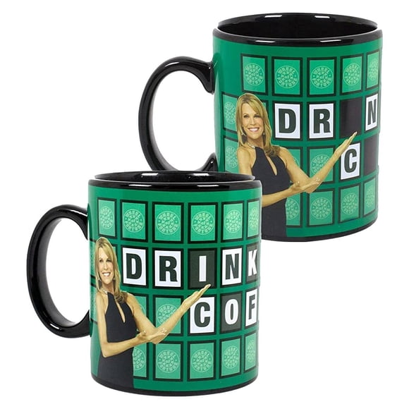 Taza Just Funky Wheel of Fortune Drink More Coffee, 480 ml