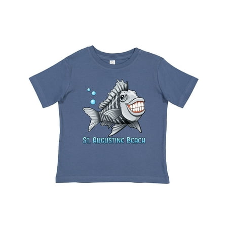 

Inktastic St. Augustine Beach Sheepshead Fish Gift Baby Boy or Baby Girl T-Shirt