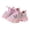 Red, variant on Dakaela 6M-6Y Girls Light Up Sneakers Sparkly Rhinestone Bow Thick Cushioned Sole Running Shoes for Toddler Little Kids