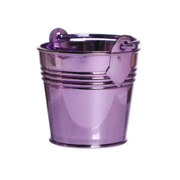 Ochine Mini Plastic Buckets Containers Decorative Buckets with Handle