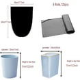 thumbnail image 3 of PLUHKN-4 Gallon Bathroom Trash Bags,6 Rolls Small Trash Garbage Bags, Disposable Trash Bags for Office, Bathroom Wastebasket Waste Bin (120 Count, 4Gallon Black), 3 of 4