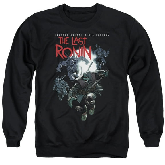 TMNT Teenage Mutant Ninja Turtles, Four Turtles Leap Adult Crewneck Sweatshirt