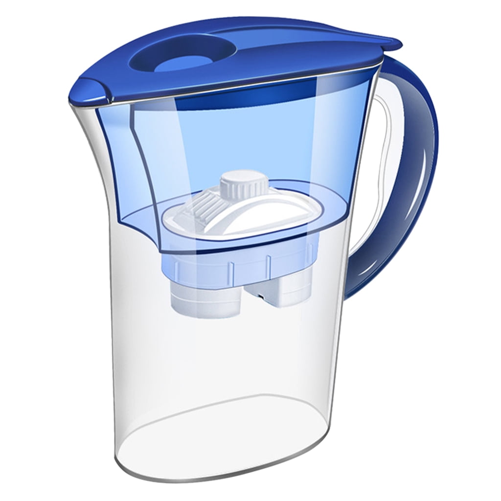 BPA Free 783057576710 Alkaline Water Filter Pitcher 3.5 Liters Improve PH 2 Filters Included 