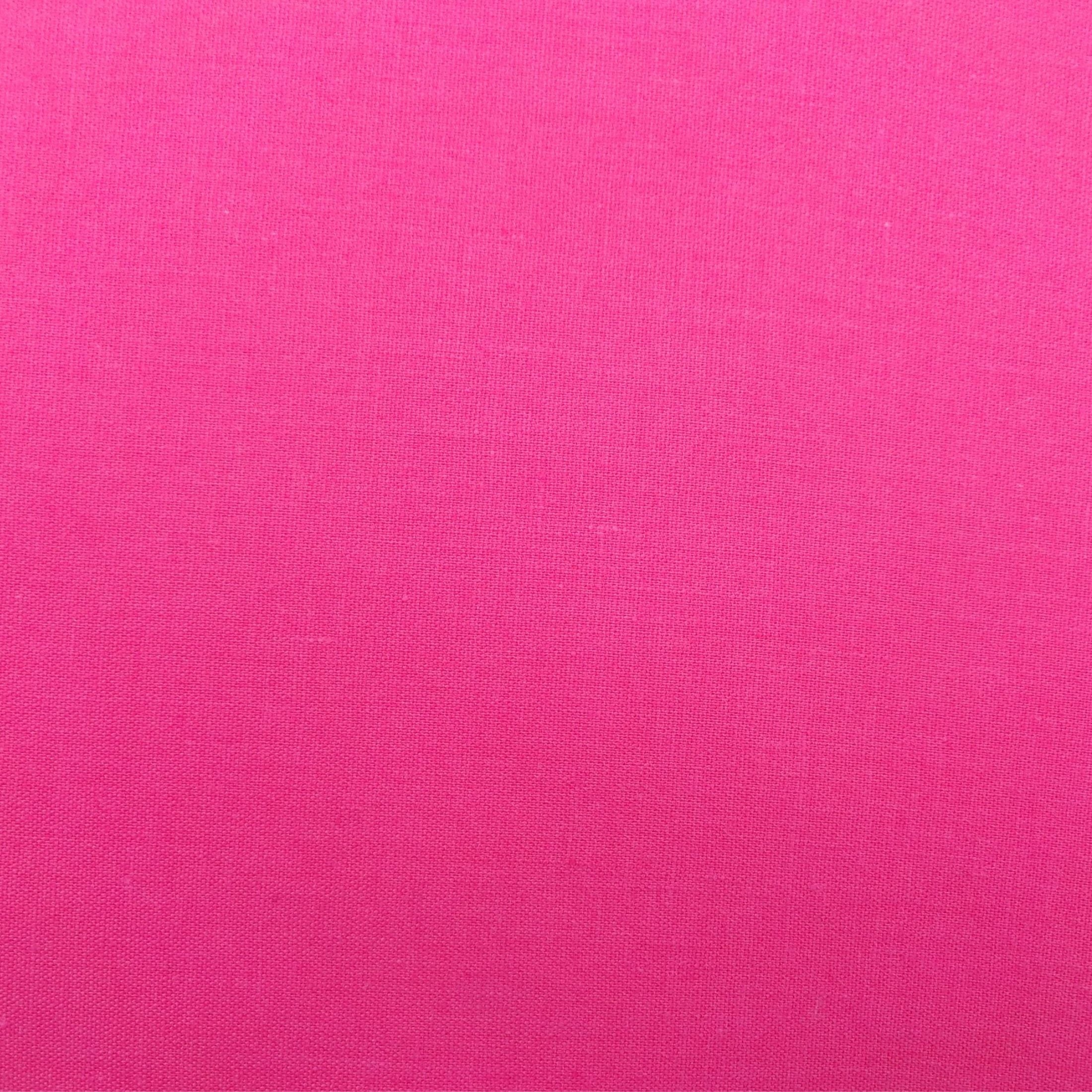 Shason Textile 2 Yard Cut Poly Cotton Fabric, Magenta, 44" Wide for Craft & Quilting Projects